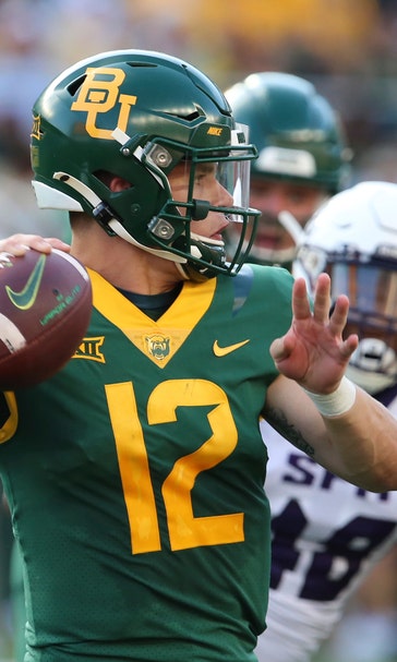 Brewer, Baylor go up big early, beat Stephen F. Austin 56-17